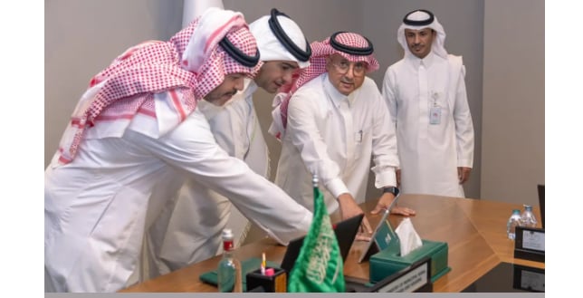 «الحقيل» يدشن الموقع الإلكتروني لـ«ضمانات» ويطلع على خطط الشركة المستقبلية 