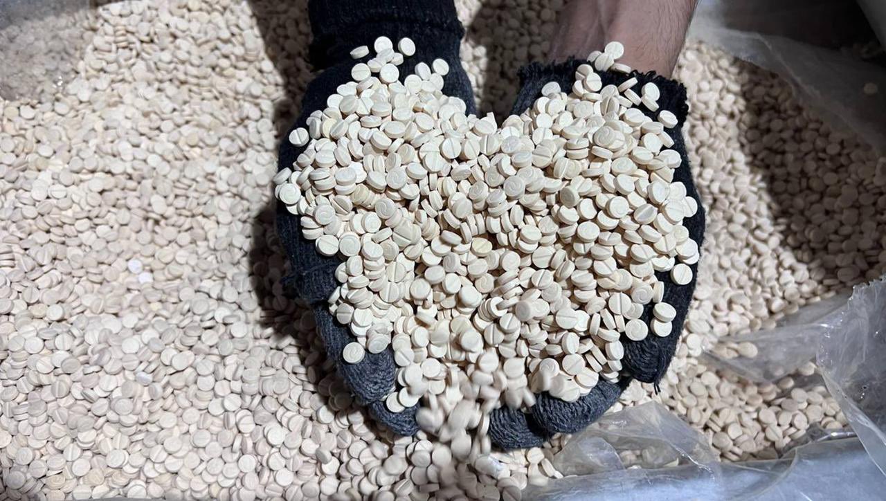 كميات المخدر المضبوطة 