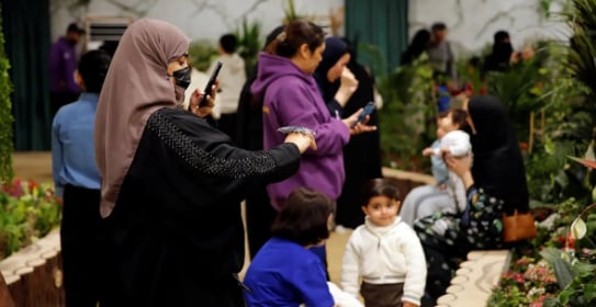 أجواء خيالية يعيشها زوار "وندر جاردن" ببيت الفراشات في موسم الرياض
