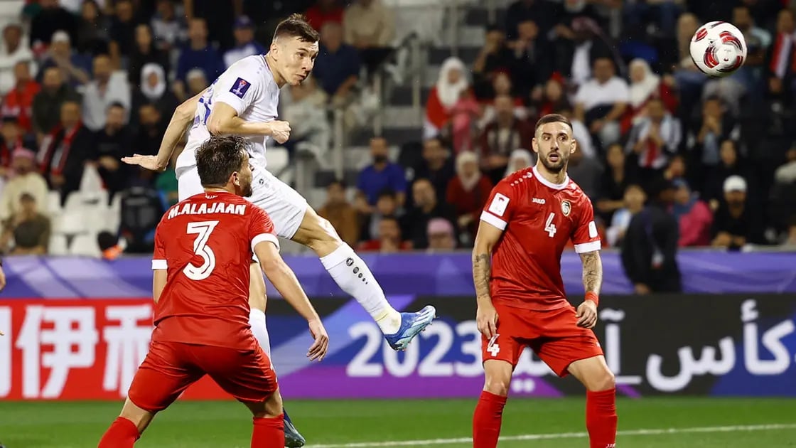  كأس آسيا 2023: سوريا تتعادل مع أوزبكستان