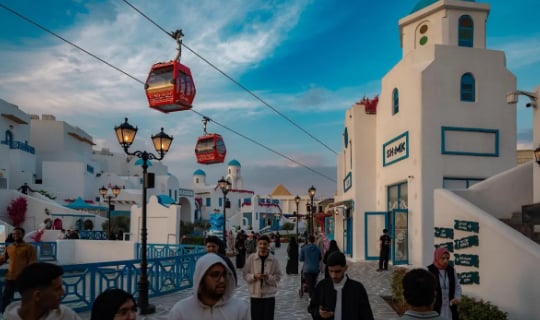 تلفريك بوليفارد وورلد.. جولة حول العالم داخل الرياض
