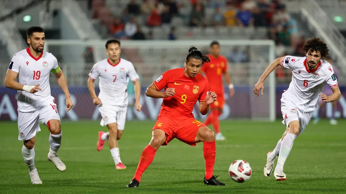 كأس آسيا 2023: الصين تتعادل مع طاجيكستان دون أهداف