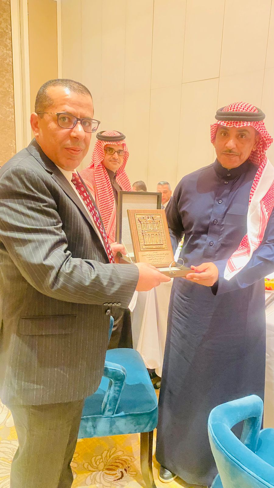 تكريم وزير الإعلام في الأردن