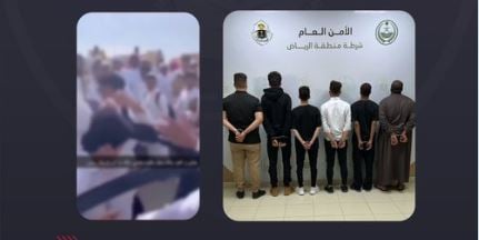 بالفيديو.. شرطة الرياض تقبض على 6 أشخاص ظهروا بمحتوى مرئي في مشاجرة جماعية