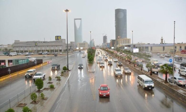 طقس  المملكة الثلاثاء: سحب رعدية ممطرة مصحوبة برياح نشطة على عدة مناطق