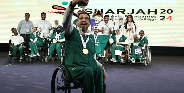  المملكة تنهي مشاركتها في ألعاب غرب آسيا البارالمبية بحصولها على 55 ميدالية