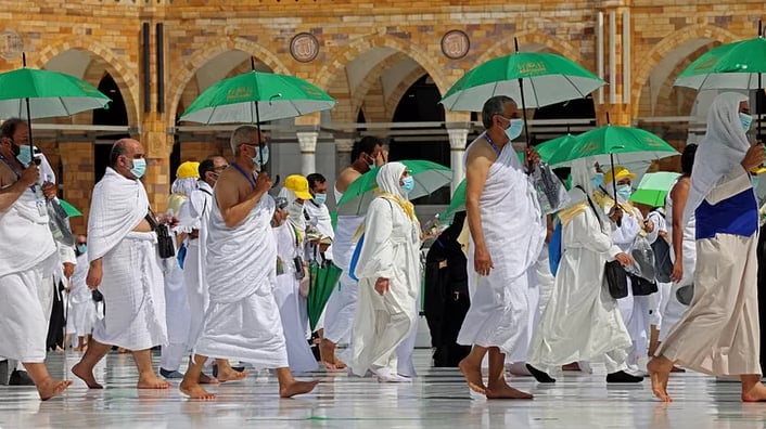 للوقاية من العدوى التنفسية.. تنبيه من وزارة الحج لضيوف الرحمن 