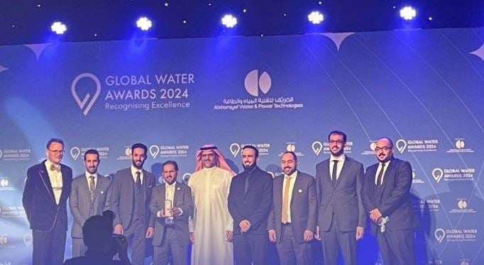 «شراكات المياه» تحقق إنجازًا عالميًا بحصولها على جائزة أفضل وكالة عامة للمياه للعام 2024