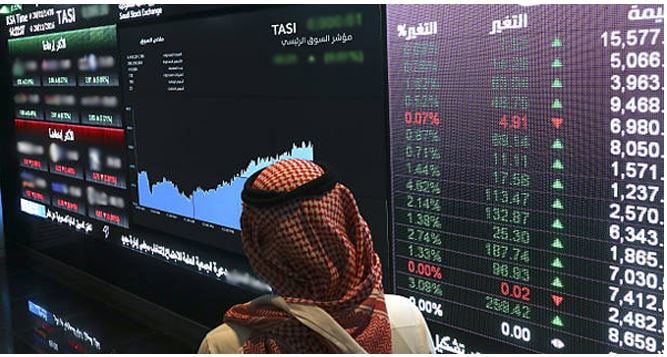 مؤشر سوق الأسهم السعودية يغلق مرتفعًا عند مستوى 12476.59 نقطة