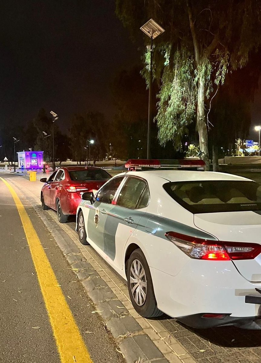 ضبط قائد مركبة ظهر في محتوى يمارس التفحيط بالحدود الشمالية 