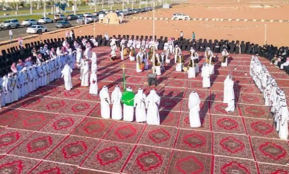 إقبال كثيف من الزوار على فعاليات أمانة حائل للاحتفال بعيد الفطر