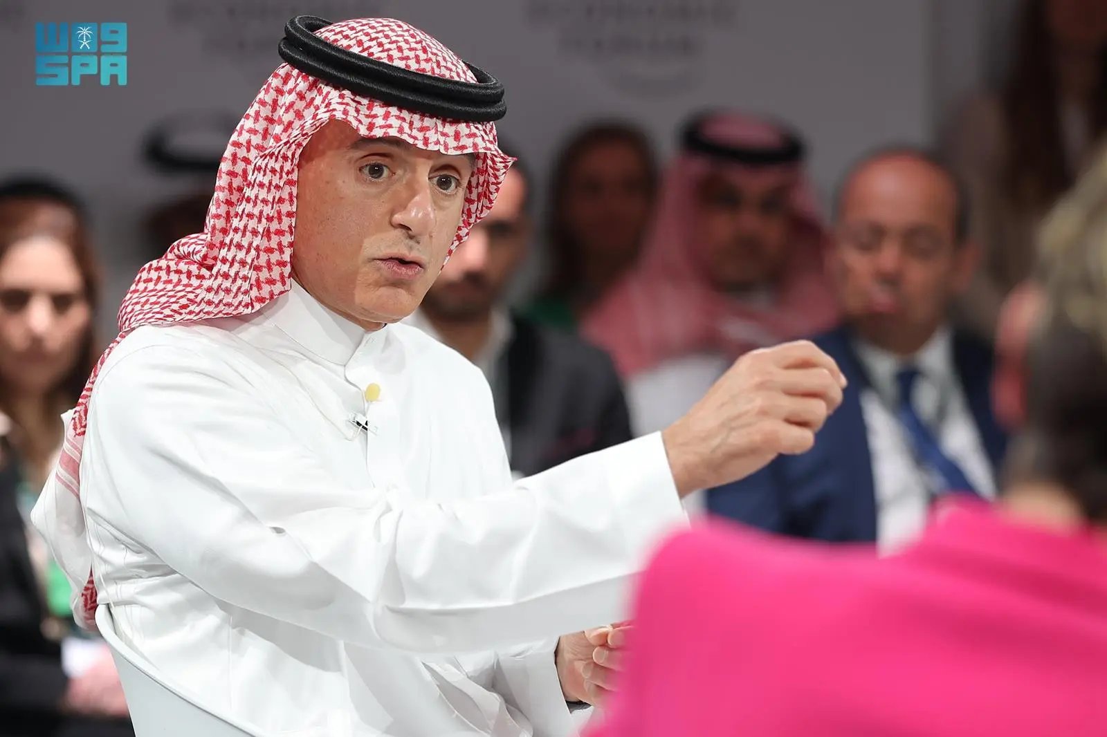  الجبير: المملكة تسير قدماً نحو تحقيق مستهدفات رؤية 2030