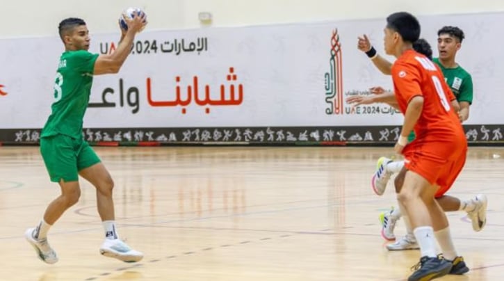 أخضر اليد يُتوج بذهبية دورة الألعاب الخليجية للشباب بالعلامة الكامل