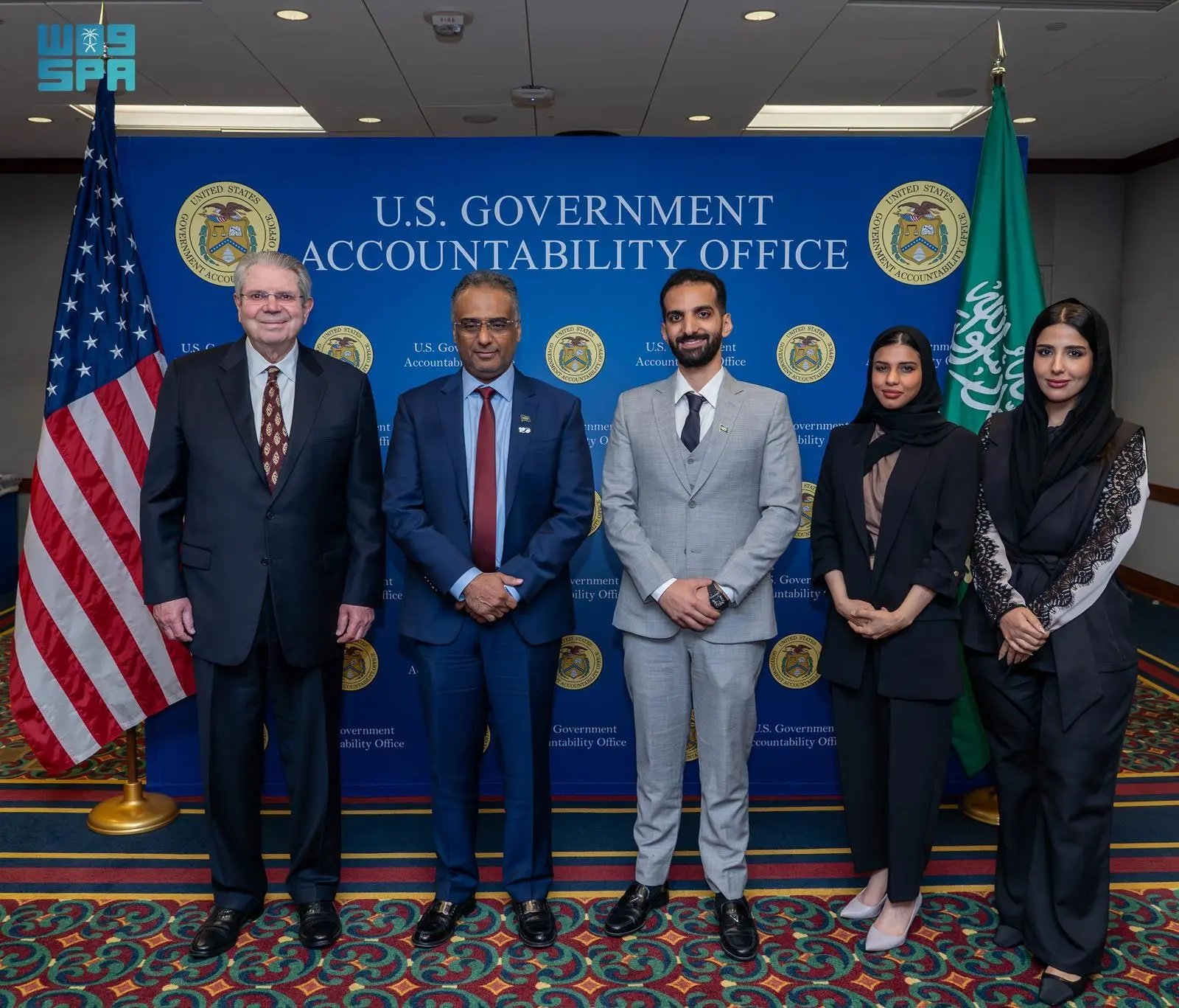 الديوان العام للمحاسبة وجهاز المساءلة الحكومية الأمريكي يبحثان أوجه التعاون المشترك