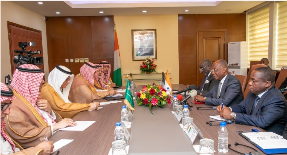 وزير البيئة يبحث مع مسؤولين إيفواريين تعزيز فرص الاستثمار بالزراعة والثروة الحيوانية