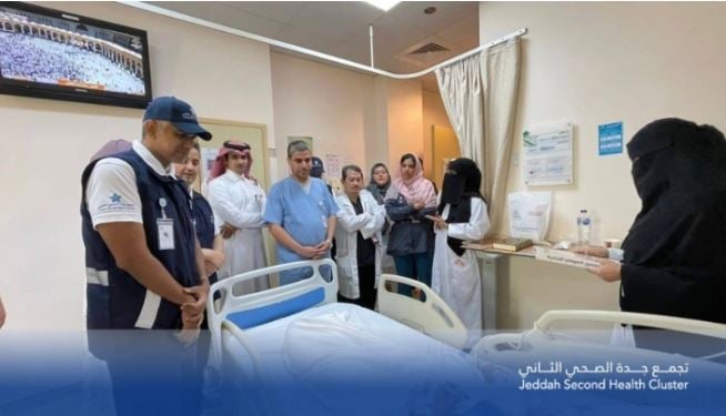 مجمع الملك عبدالله الطبي بجدة يُنقذ حياة حاج وحاجة من أزمة قلبية