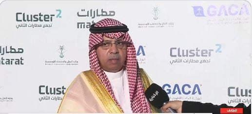 «الدعيلج»: نعمل على رفع السعة الاستيعابية واستكمال المشاريع في جميع مطارات المملكة 