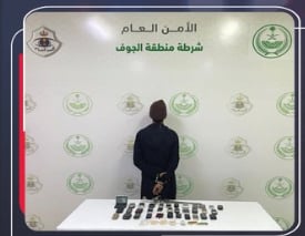 القبض على مواطن بمحافظة القريات اتخذ من منزله وكراً لترويج المخدرات