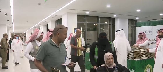 مدينة الحجاج بمنفذ حالة عمار تودع ضيوف الرحمن بمنظومة خدمات متكاملة