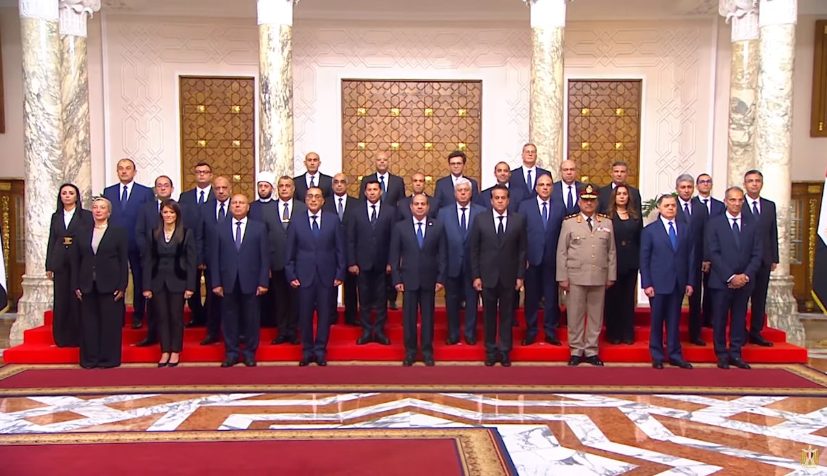 بالأسماء.. الحكومة المصرية الجديدة تؤدي اليمين الدستورية