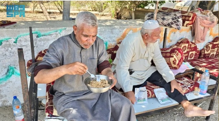 المساعدات السعودية لغزة