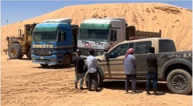 قوات "الأمن البيئي" تضبط 4 مقيمين لاستغلالهم الرواسب في المنطقة الشرقية