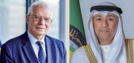«البديوي» يبحث مع «بوريل» آخر التحضيرات للقمة «الخليجية - الأوروبية»