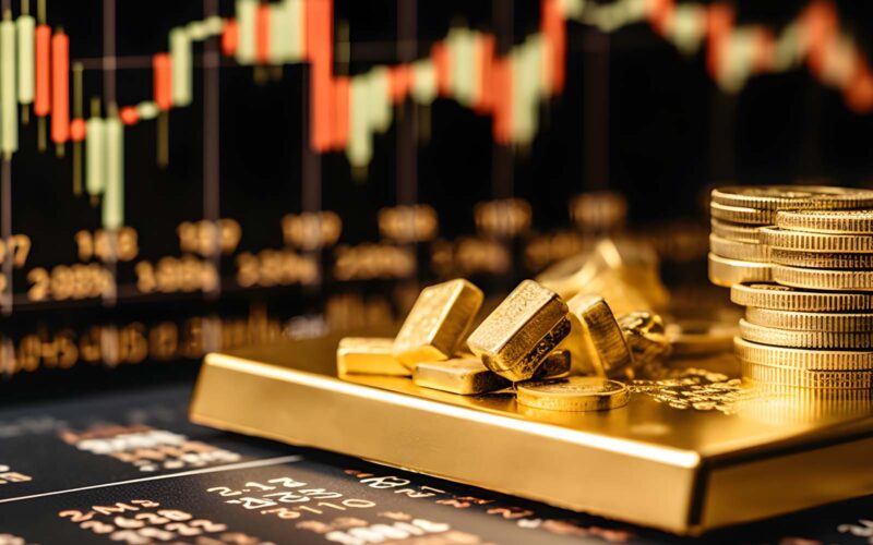 الذهب ينخفض مع  جني الأرباح والتركيز على بيانات التضخم الأمريكية

