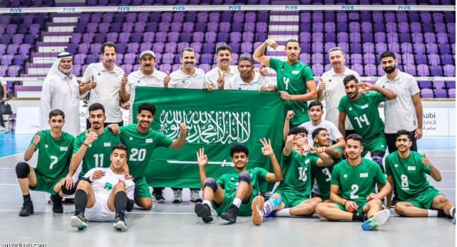 للمرة الثانية.. أخضر الطائرة بطل غرب آسيا