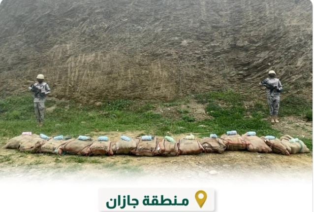إحباط تهريب 380 كيلوجراما من نبات القات بمنطقة جازان
