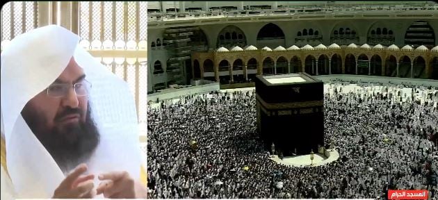 بالفيديو.. «السديس»: خطبة الجمعة هي الخطاب الوحيد على وجه الأرض الملزم للمسلم بالإنصات له