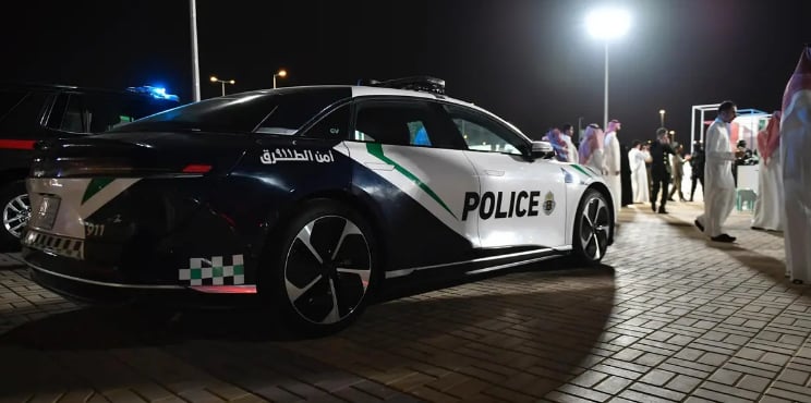 أمن الطرق يشارك في فعالية وزارة الداخلية "عز الوطن3" احتفاءً باليوم الوطني