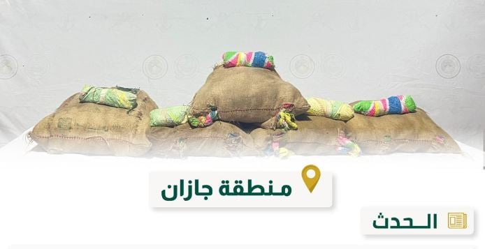 إحباط تهريب 240 كيلوجرامًا من نبات القات المخدر بمنطقة جازان