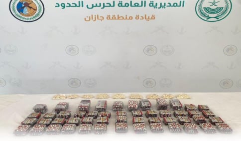 إحباط تهريب 7300 قرص إمفيتامين و8600 قرص خاضع لتنظيم التداول الطبي