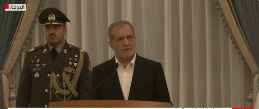 الرئيس الإيراني: سنرد بشكل أقوى وأشد إذا ردت إسرائيل    