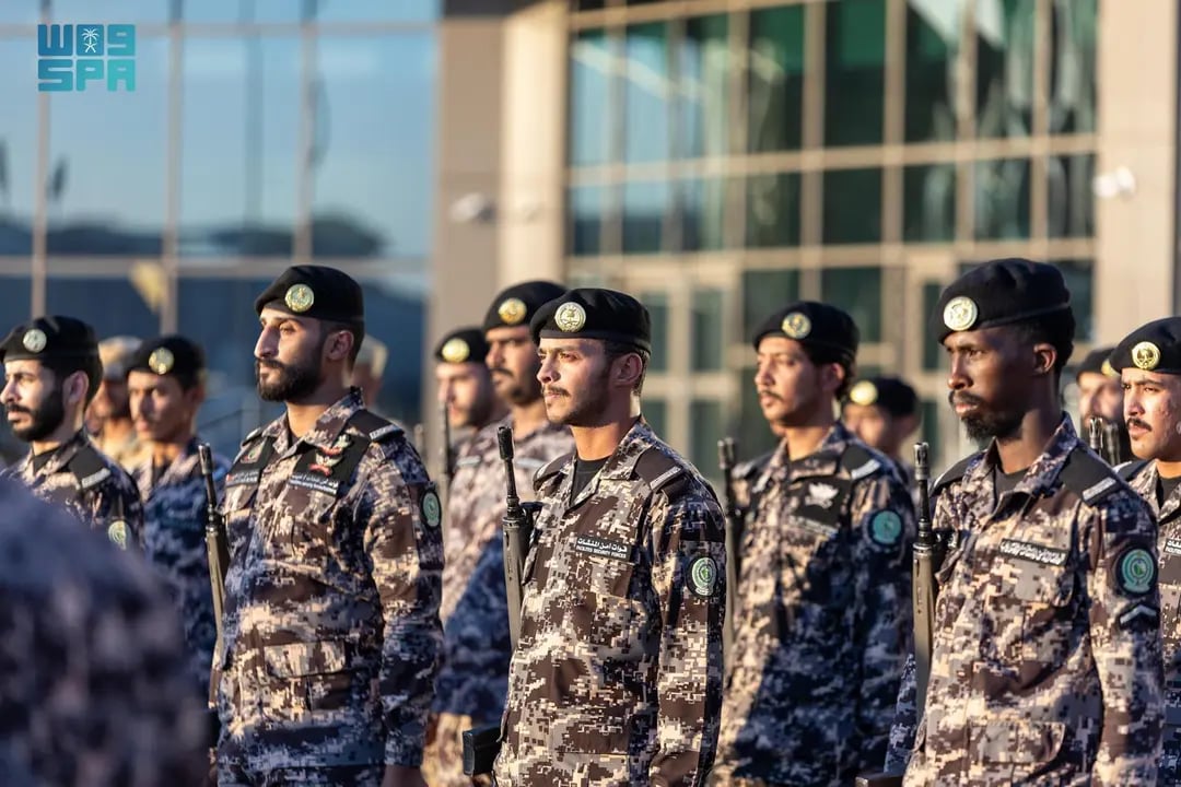 وزارة الداخلية تقدم عروضًا عسكرية ومسيرات أمنية لزوّار معرض الصقور والصيد السعودي الدولي