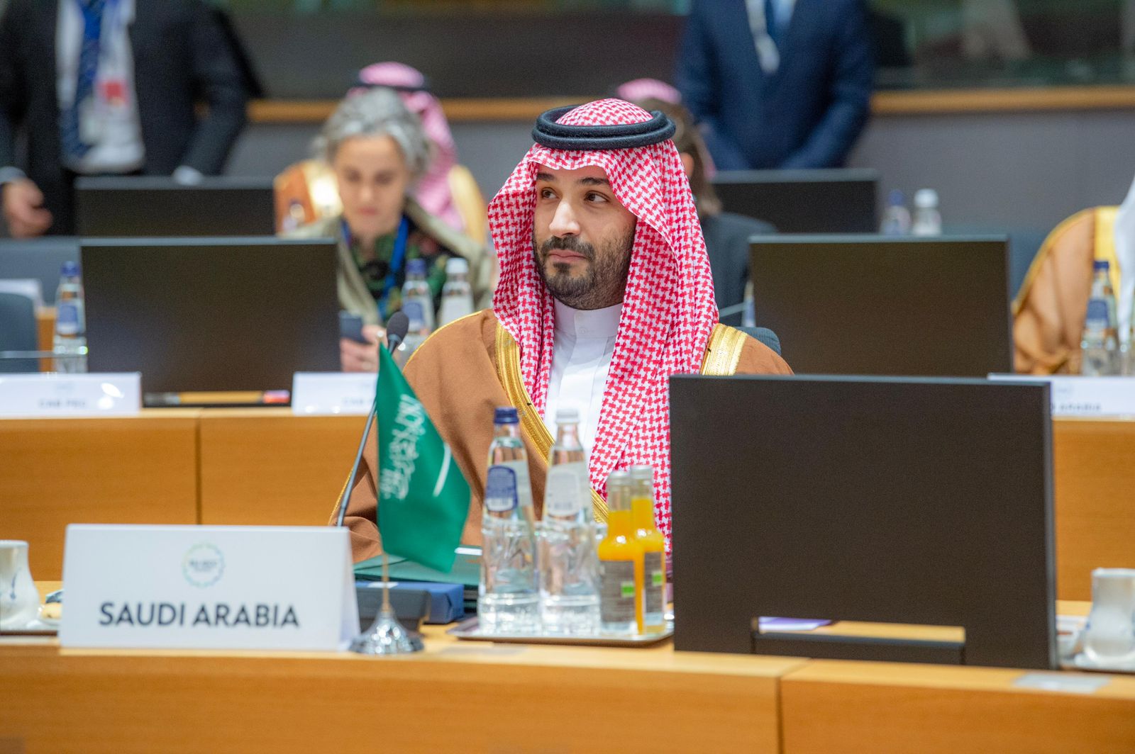 ولي العهد يرأس وفد المملكة بالقمة الخليجية الأوروبية في بروكسل 