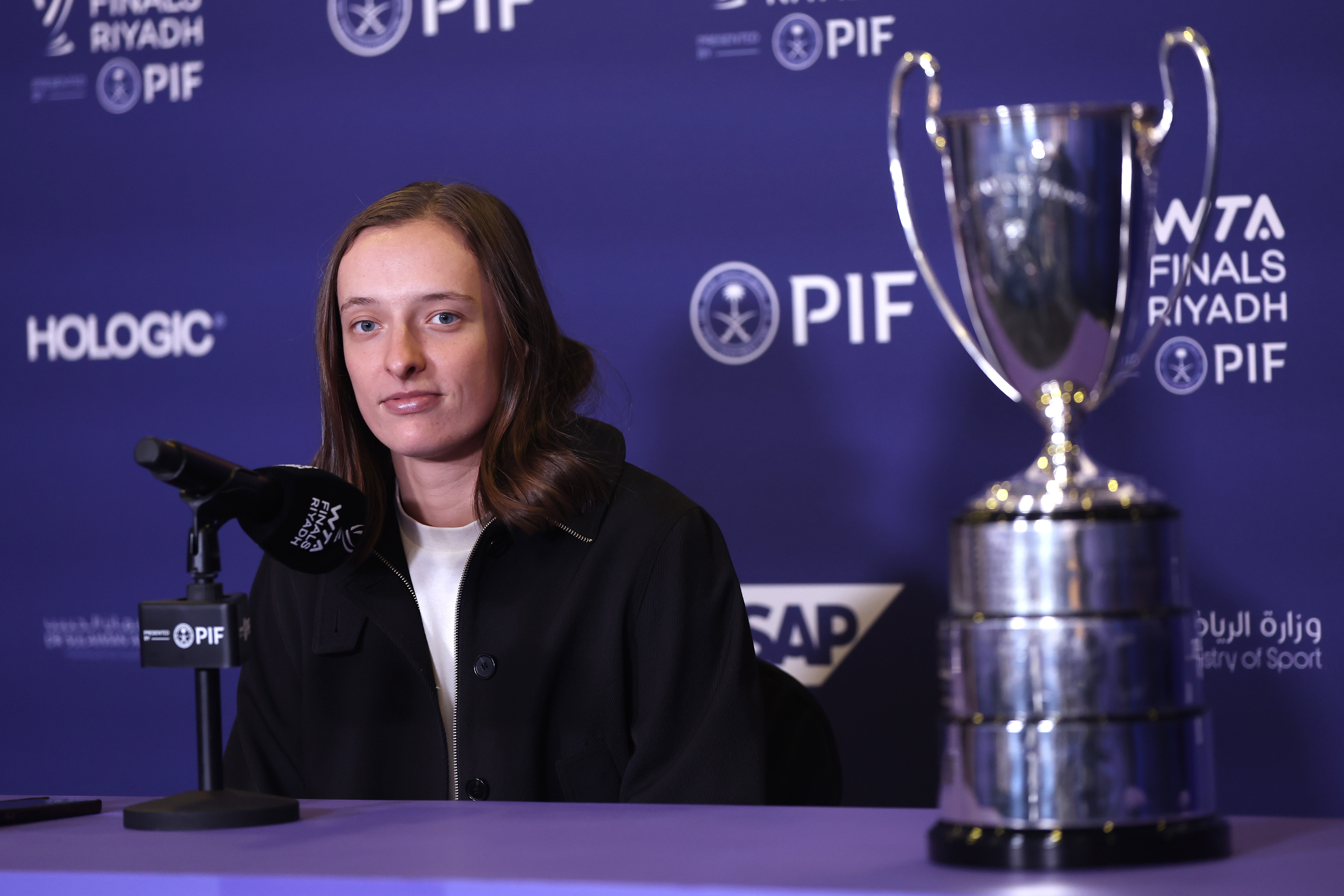 المؤتمر الصحفي لبطولة (WTA)