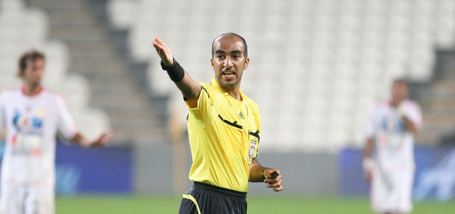طاقم تحكيم إماراتي يدير مباراة السعودية وأستراليا بتصفيات كأس العالم