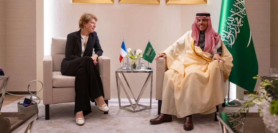  وزير الخارجية يلتقي مستشار الرئيس الفرنسي لشؤون الشرق الأوسط وشمال إفريقيا