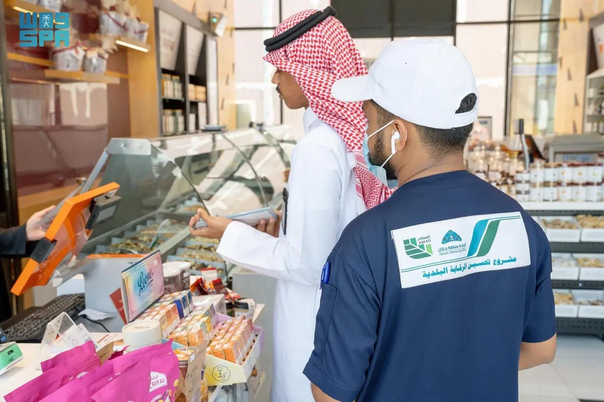 أمانة جازان تنفذ أكثر من 459 ألف زيارة رقابية خلال 2024