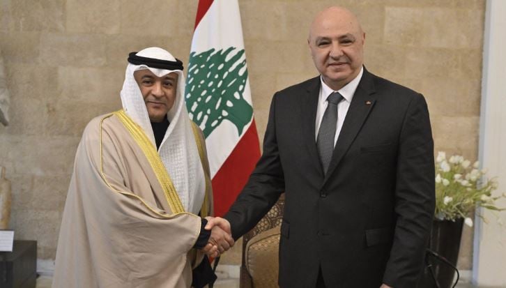 الرئيس اللبناني يشيد بالمواقف الثابتة والراسخة لدول مجلس التعاون تجاه بلاده