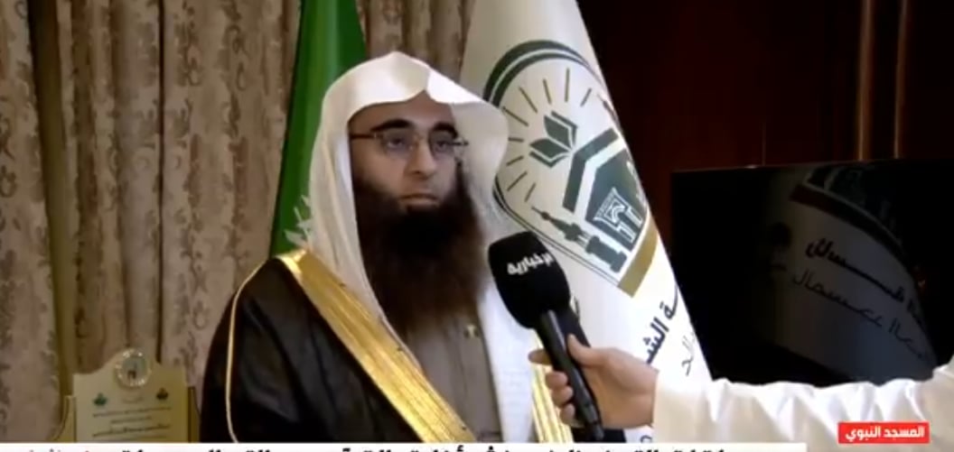 «الخضيري»: 1000 حافظ وحافظة للقرآن من حلقات المسجد النبوي العام الماضي