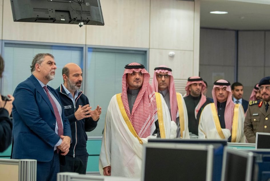 وزير الداخلية يزور وكالة الحماية المدنية الإيطالية