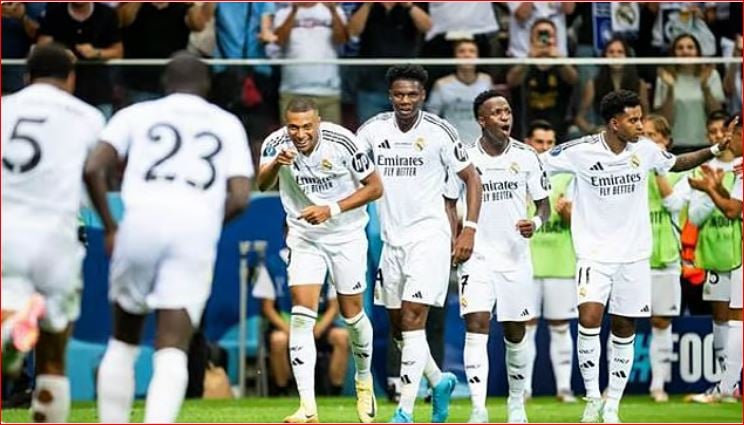 مبابي يقود هجوم ريال مدريد أمام مانشستر سيتي في أبطال أوروبا