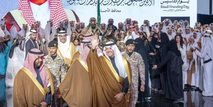 محافظ الأحساء يرعى احتفال الأهالي بيوم التأسيس