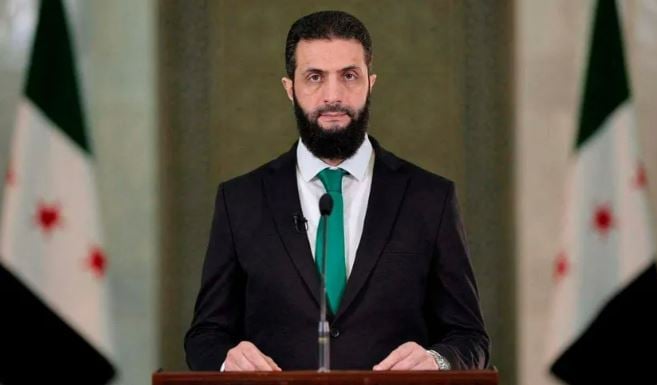 «الشرع» يشدد على وحدة سوريا وحصر السلاح في يد الدولة 