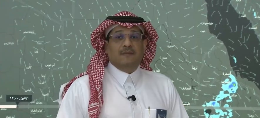 محلل طقس: أمطار على بعض مناطق المملكة بدءا من اليوم