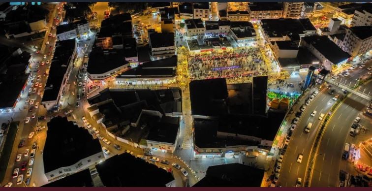 الفوانيس المُضيئة تُزيّن مهرجان ليالي رمضان الباحة