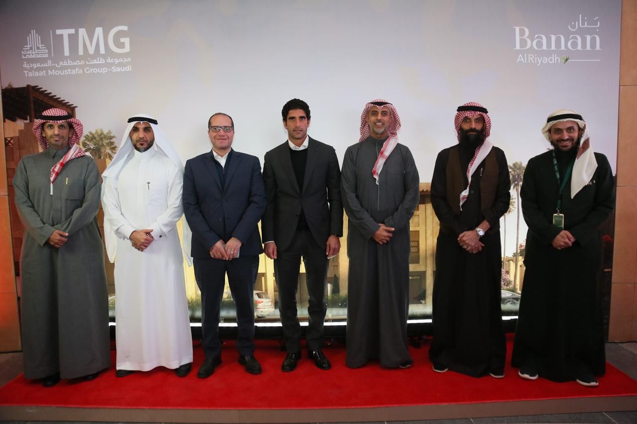 طلعت مصطفى السعودية تستقبل عملاء «بنان» لإطلاعهم على تطورات العمل بالمشروع

